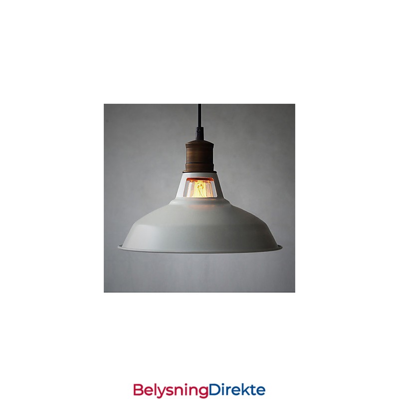 Industriell Vintage Mini Metall Pendellampe 1 Lyspære Flerfarget Valgfritt
