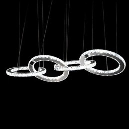 Pendellamper Krystalllampe Moderne Samtids Metall