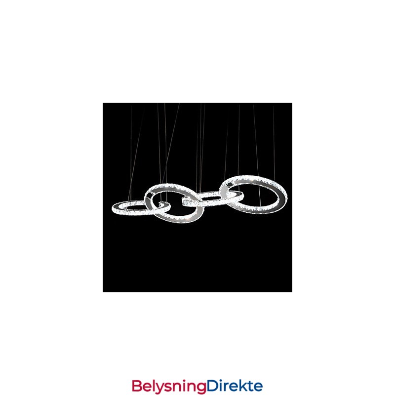 Pendellamper Krystalllampe Moderne Samtids Metall