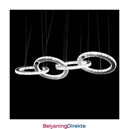 Pendellamper Krystalllampe Moderne Samtids Metall