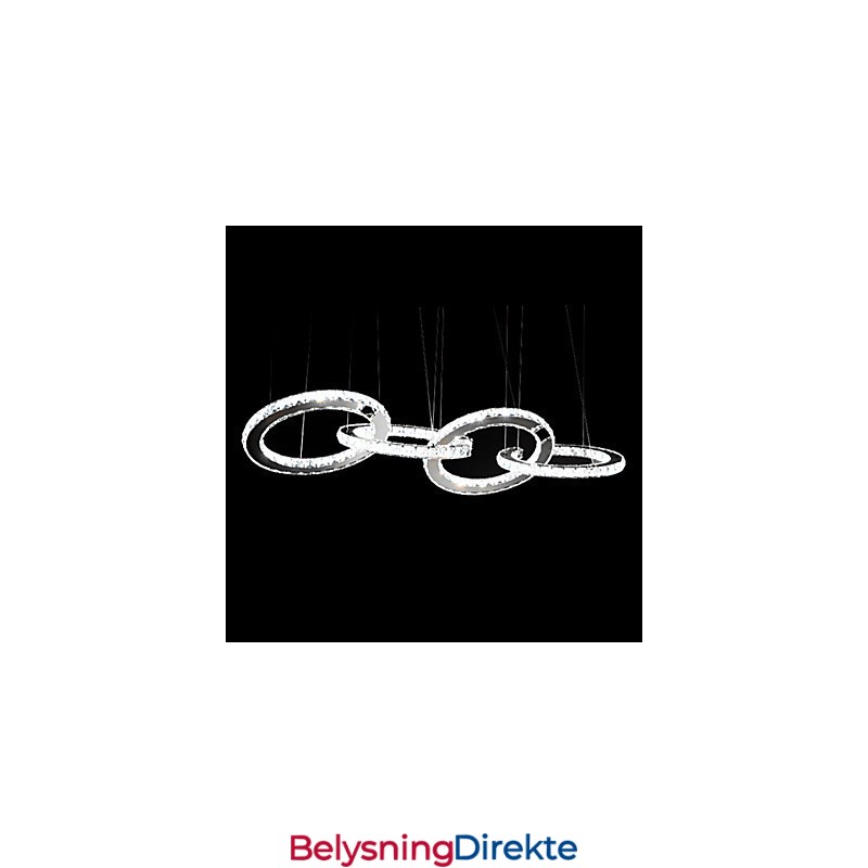 Pendellamper Krystalllampe Moderne Samtids Metall