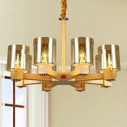 Pendellamper Landlig Tre Bambus