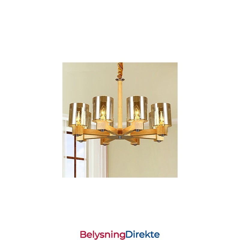 Pendellamper Landlig Tre Bambus