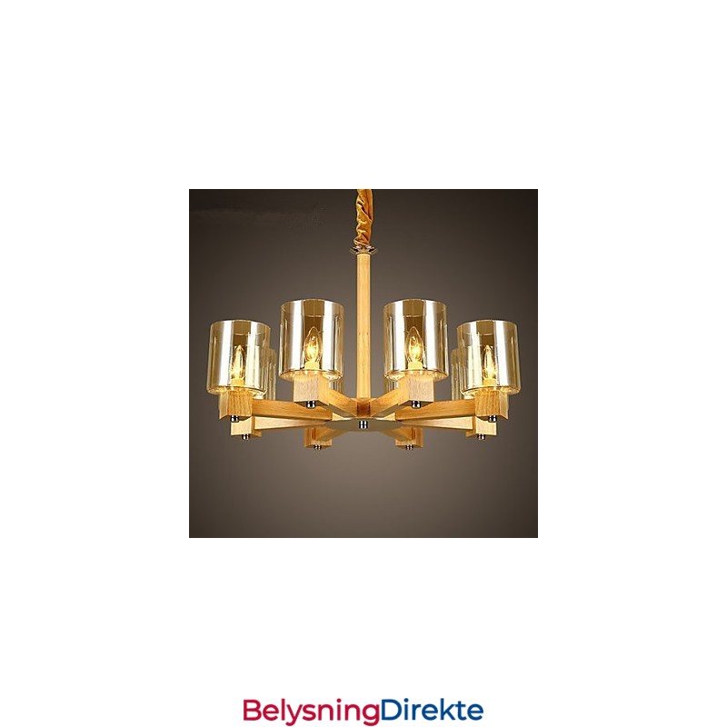 Pendellamper Landlig Tre Bambus