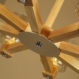 Pendellamper Landlig Tre Bambus