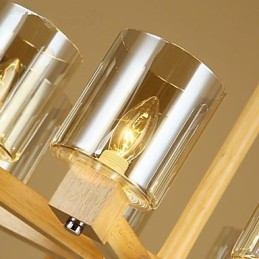 Pendellamper Landlig Tre Bambus