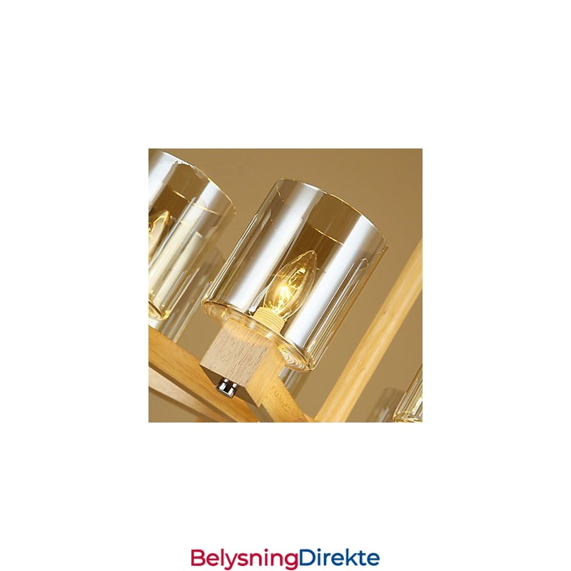 Pendellamper Landlig Tre Bambus