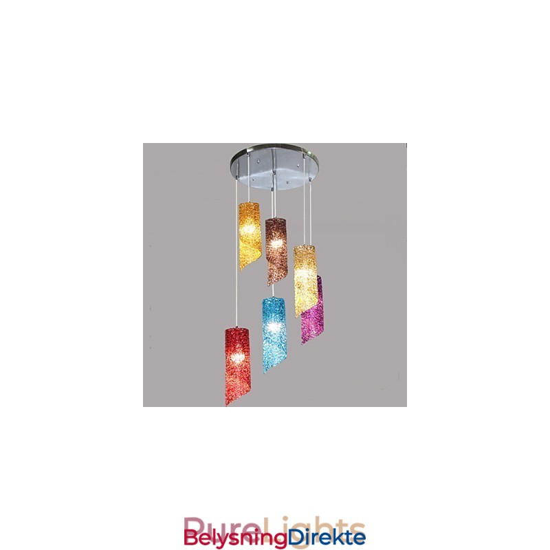 Hode Sylindrisk Rund Lang Aluminium Sylinder Kreative Lamper