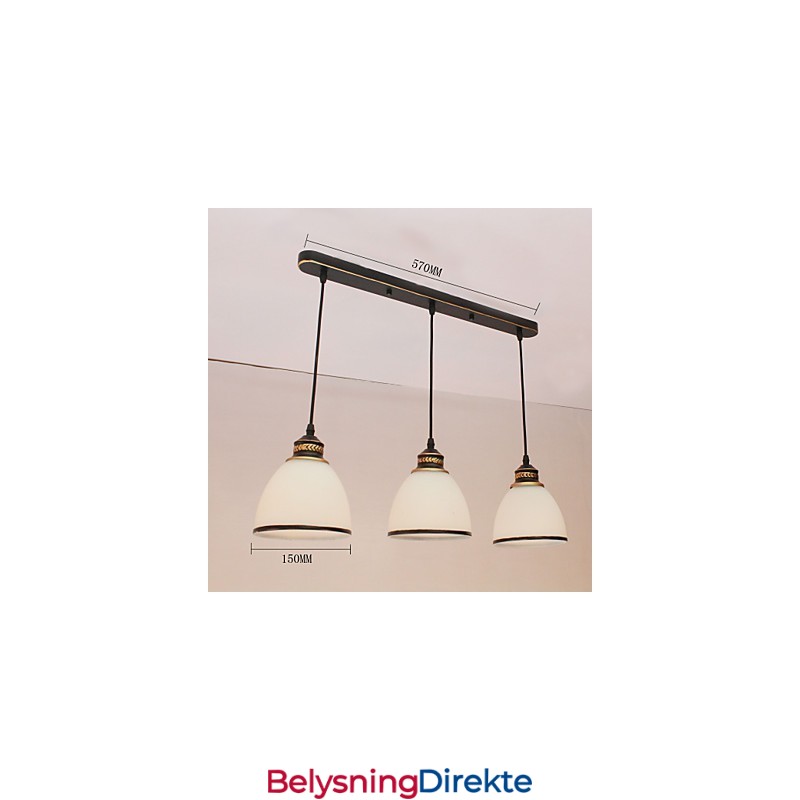 Vintage Designere Andre Metall Pendellampe