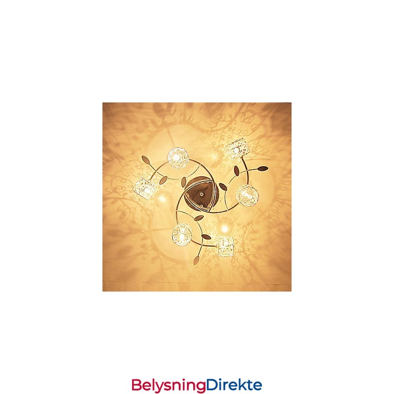 Moderne Samtidskunst Krystall Galvanisert Innfelt Montering