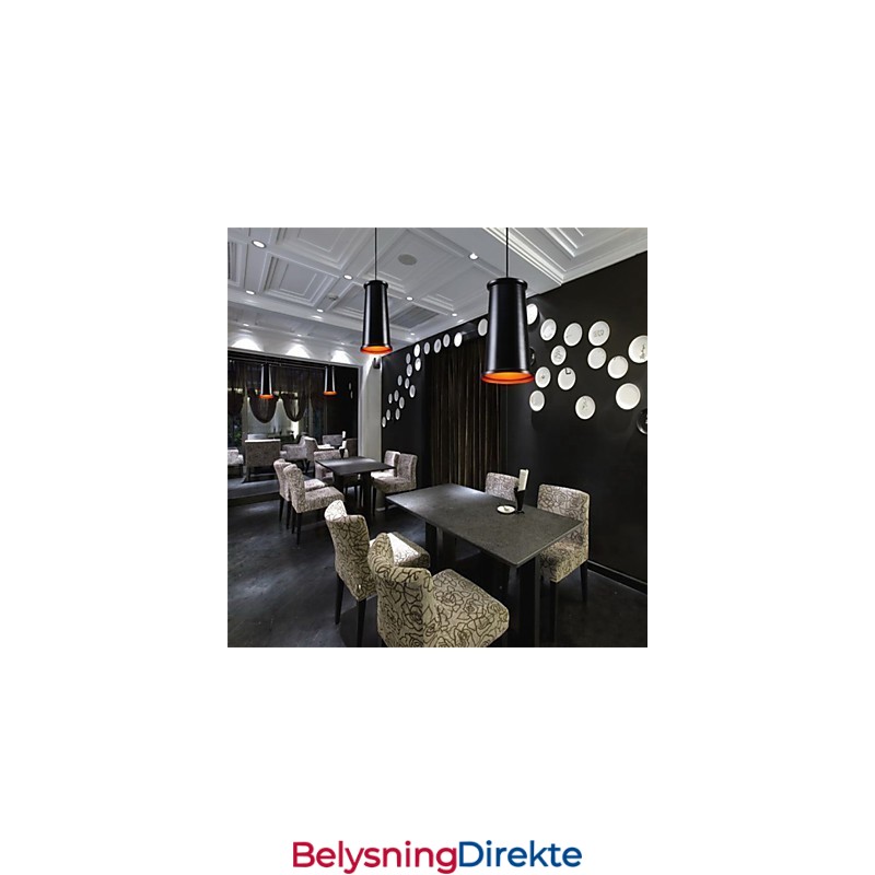 Klassisk Rustikk Vintage Mini-Stil Maleri Metall Pendellampe