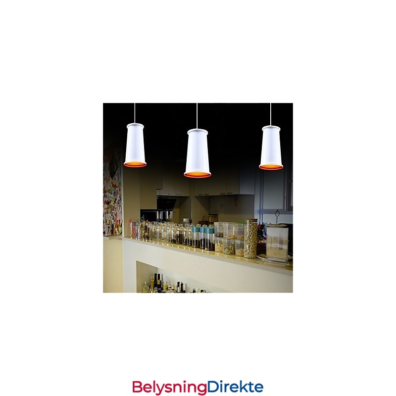 Klassisk Rustikk Vintage Mini-Stil Maleri Metall Pendellampe