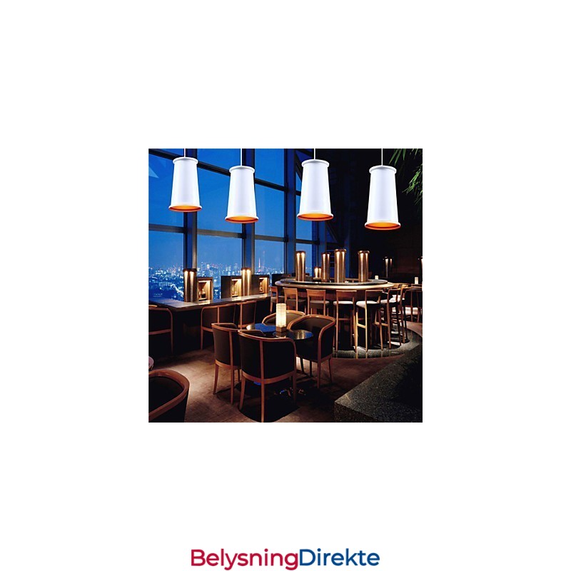 Klassisk Rustikk Vintage Mini-Stil Maleri Metall Pendellampe