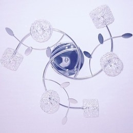 Moderne Samtidskunst Krystall Galvanisert Innfelt Montering