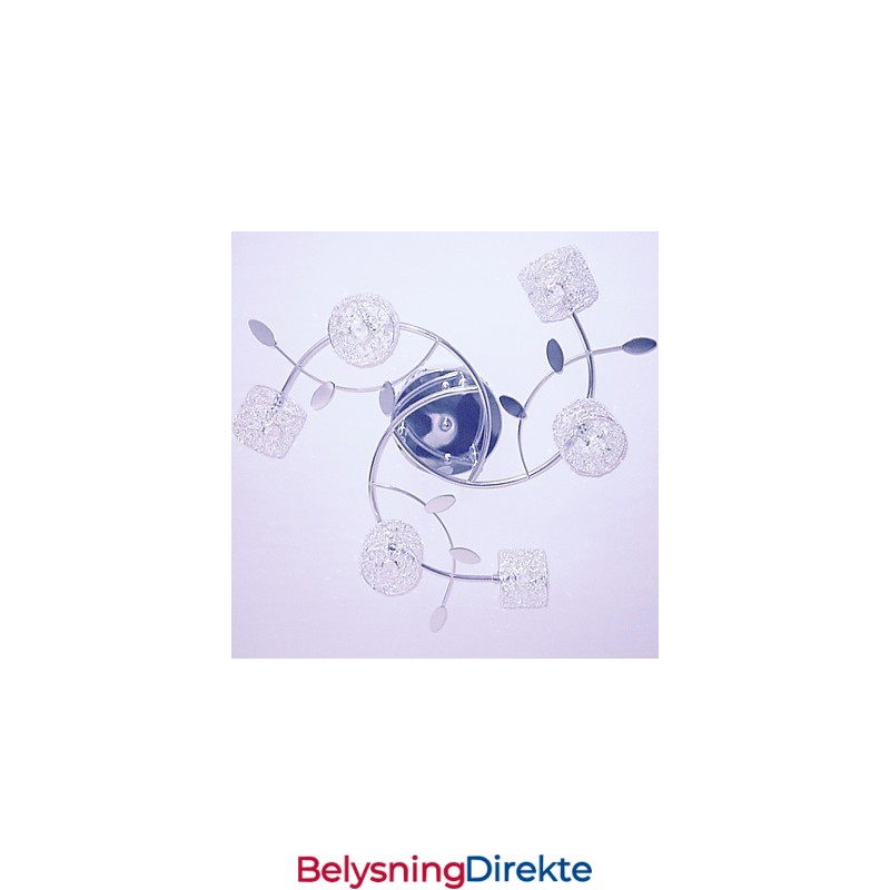 Moderne Samtidskunst Krystall Galvanisert Innfelt Montering