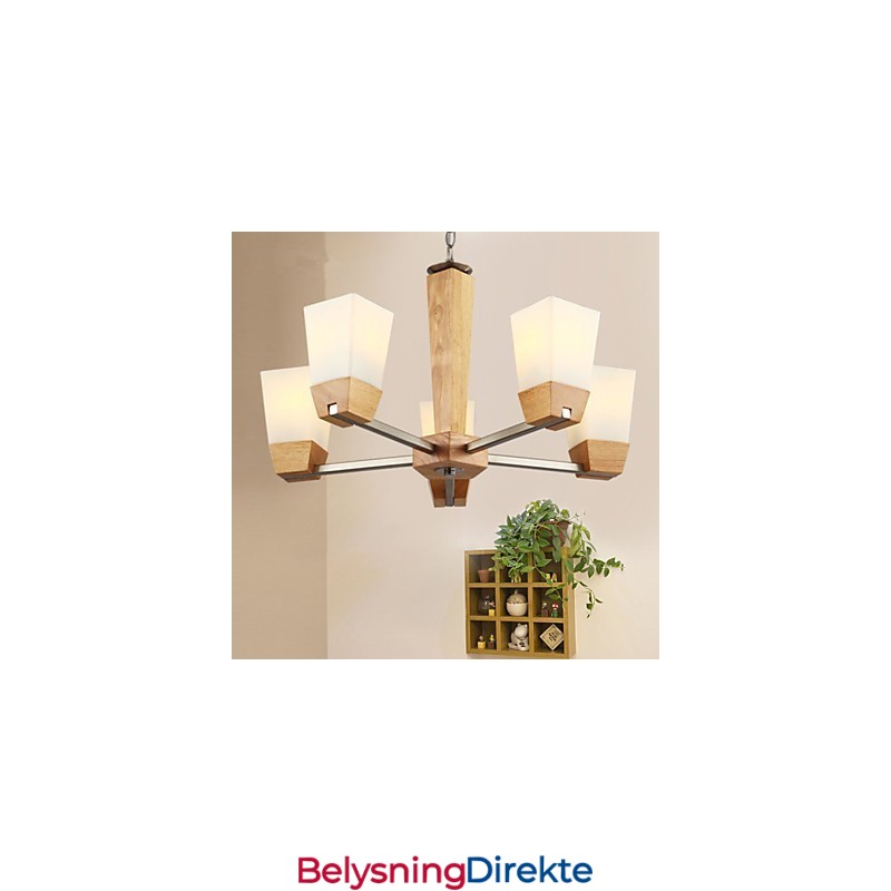 Pendellamper Landlig Tre Bambus