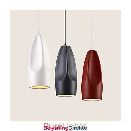 Vintage Retro Mini-Stil Maleri Metall Pendellampe