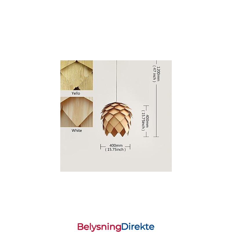 Moderne Samtids Tradisjonell Klassisk Lanterne Metall Pendellampe