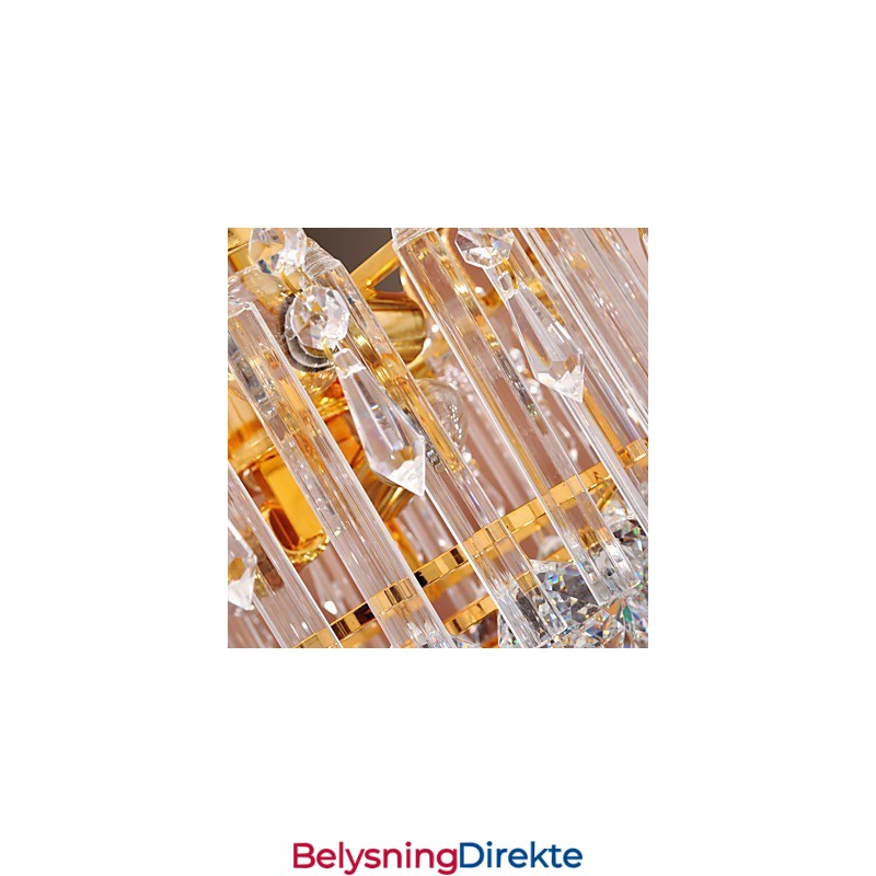 Luksuriøs Krystalllysekrone Med 7 Lys