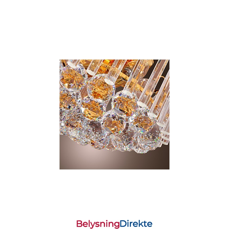 Luksuriøs Krystalllysekrone Med 7 Lys