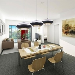 Moderne Flygende Tallerkendesign Høykvalitets Pendellampe Kafé