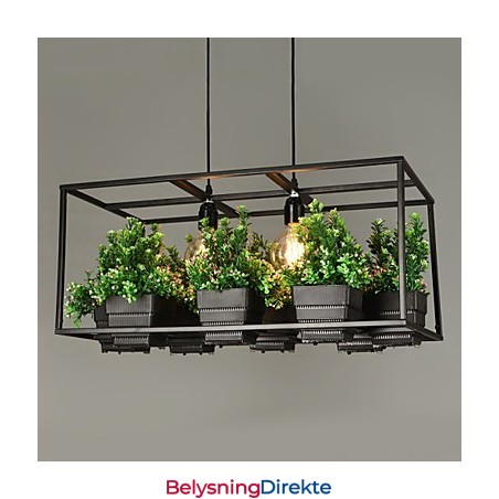 Moderne, Samtidskunstnerisk Dekorativ Design Pendellampe (Uten Planter)