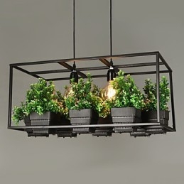 Moderne, Samtidskunstnerisk Dekorativ Design Pendellampe (Uten Planter)