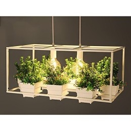 Moderne, Samtidskunstnerisk Dekorativ Design Pendellampe (Uten Planter)