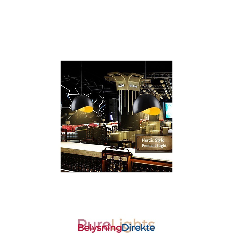 Retro Apple-Pendellampe Med Sokkel