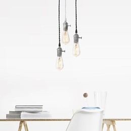 Tradisjonell Klassisk Vintage Mini-Stil Metallpendellampe