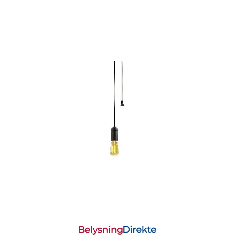 Vintage Mini-Stil Maleri Metall Pendellampe Garasje