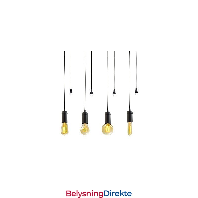 Vintage Mini-Stil Maleri Metall Pendellampe Garasje