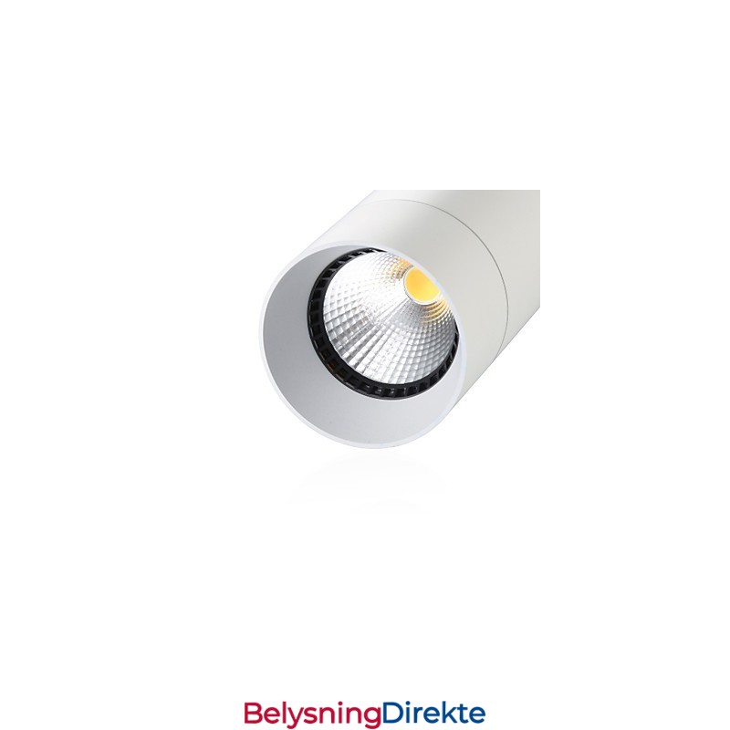 Ge 05032 8W 136Mm 1 Lys Mini Pendellampe Pulverhvit Med Aluminium