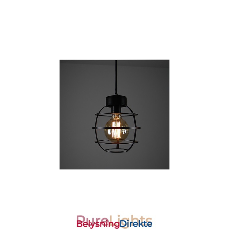 Retro Designer Metall Pendellampe