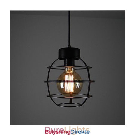 Retro Designer Metall Pendellampe