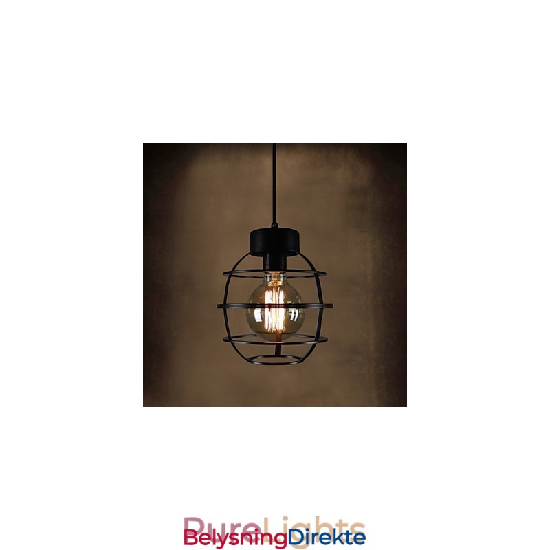 Retro Designer Metall Pendellampe