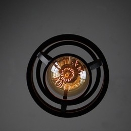 Retro Designer Metall Pendellampe