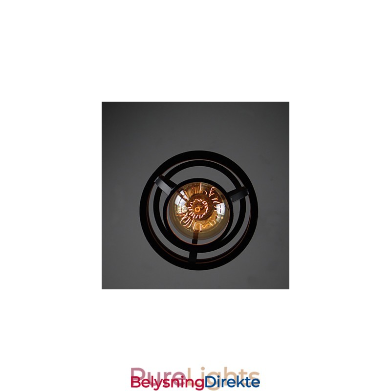 Retro Designer Metall Pendellampe