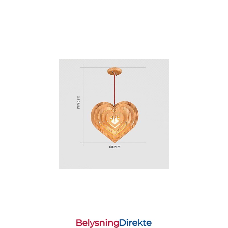 Lysekrone I Ministil, Lykt I Tre, Bambus