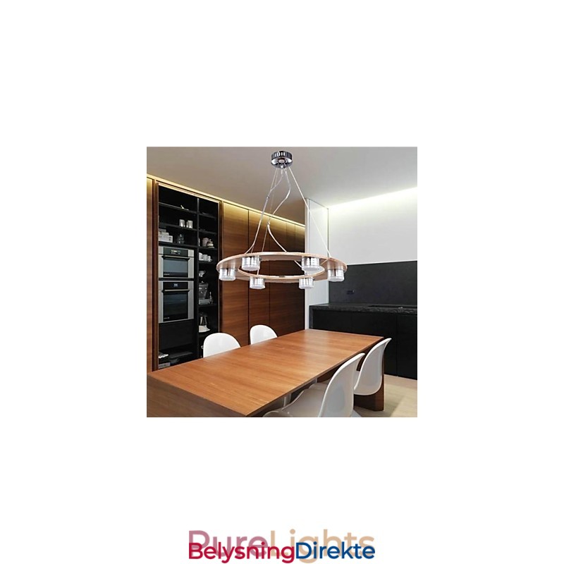 Pendellamper Moderne Moderne Tre Bambus