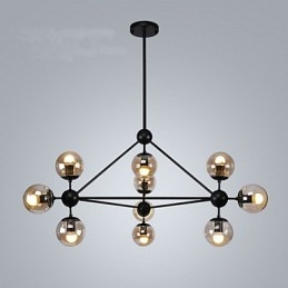 Landlig Maling Metall Pendellampe Garasje