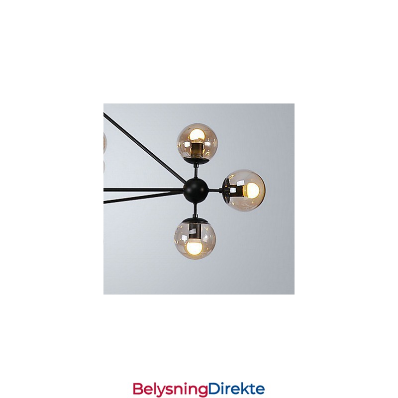 Landlig Maling Metall Pendellampe Garasje