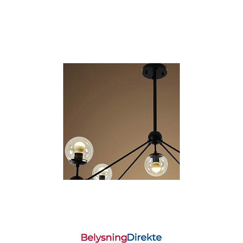 Landlig Maling Metall Pendellampe Garasje