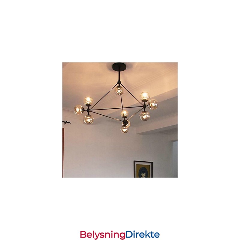 Landlig Maling Metall Pendellampe Garasje