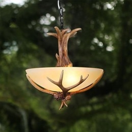 Pendellamper Vintage Resin