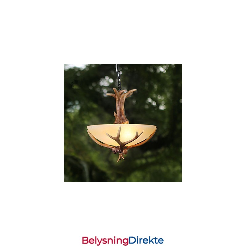 Pendellamper Vintage Resin