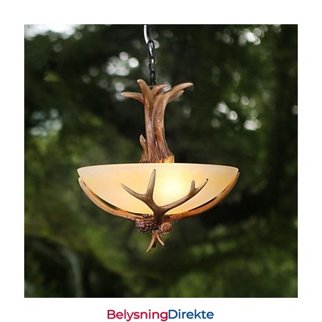 Pendellamper Vintage Resin