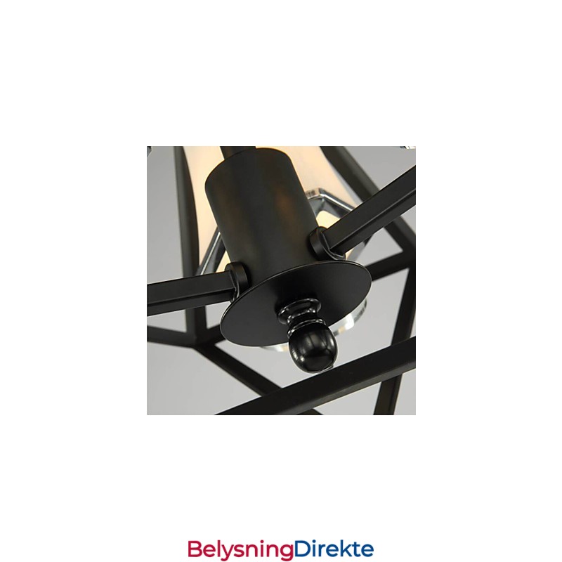 Pendellamper 3 Lys Landlig Utendørs Metall