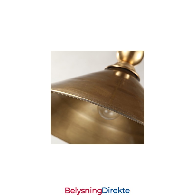 Ren Messing Pendellampe Mini-Stil Tradisjonell Klassisk Metall