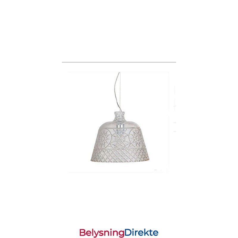 Lysekronen Med Dekorativ Kunstglassutskjæringsanheng